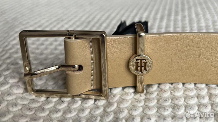 Новый ремень кожаный женский tommy hilfiger 80см