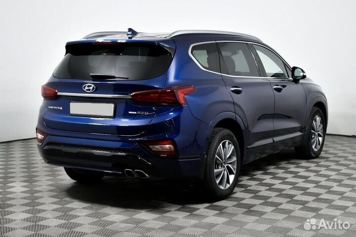 Hyundai Santa Fe 2.2 AT, 2018, 112 412 км