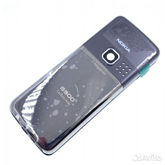 Корпус Nokia 6300 серый + клавиатура