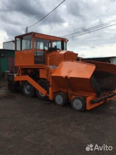 Асфальтобетоноукладчик Vogele SUPER 1600, 1990