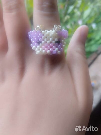 Кольца из бисера