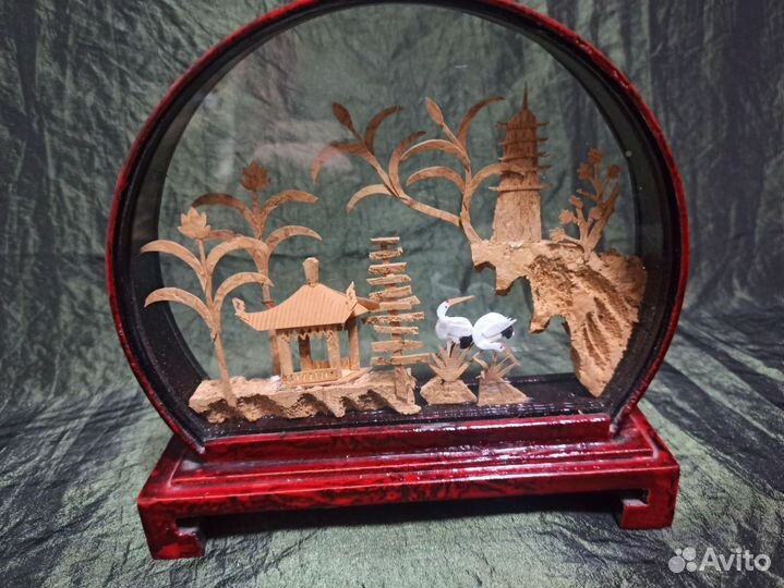 Сувенир. Китай старый. Пробковое дерево