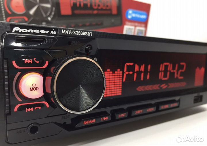 Магнитола pioneer с bluetooth