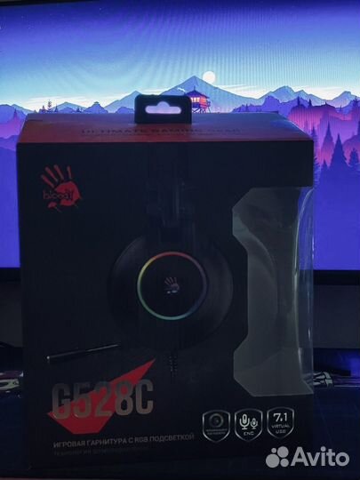 Игровые наушники bloody G528C