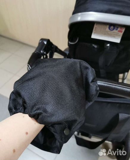 Коляска 2 в 1 Luxmom 558/ черный