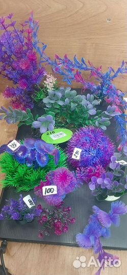 Аквариумные растения искусственные