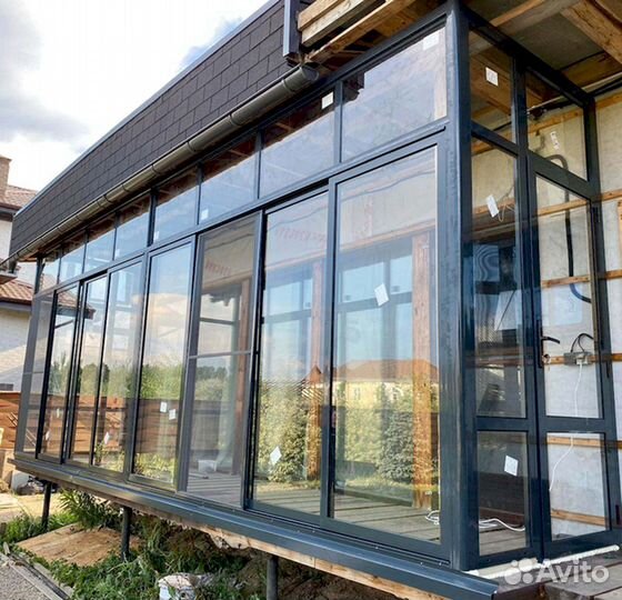 Окна пластиковые. Алюминиевые. Раздвижные двери