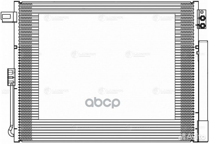 Конденсер jeep grand cherokee 3.0 - 6.4 10- LR