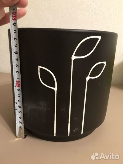 Цветочные горшки, кувшин для полива цветов, б/у