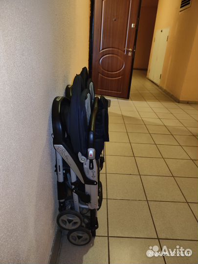 Коляска для двойни peg perego