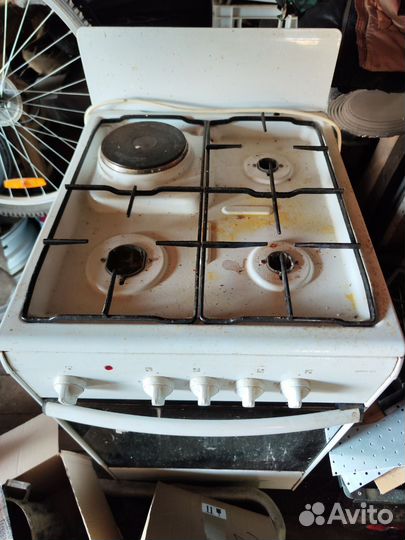 Электрогазовая плита бу