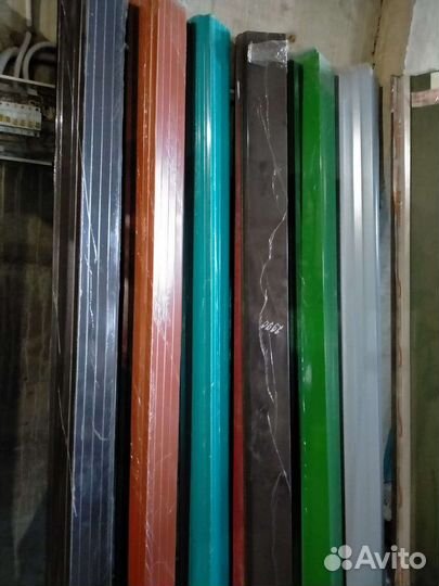 Конёк металлический ветравые, карнизы, накладка ен