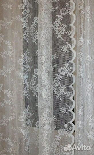 Тюль штора Икеа Альвине спетс IKEA Alvine spets