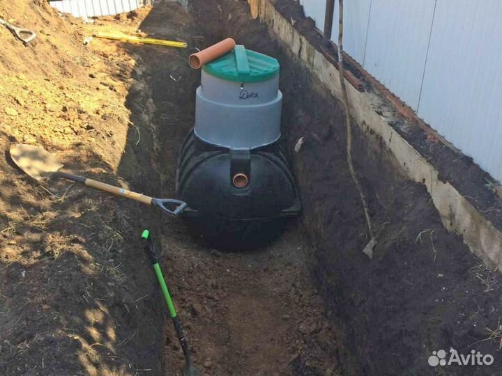 Септик эко Кит 8 переливной
