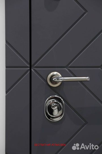 Тёплая входная дверь с бесплатной установкой