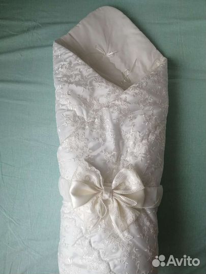 Конверт на выписку зимний для девочки