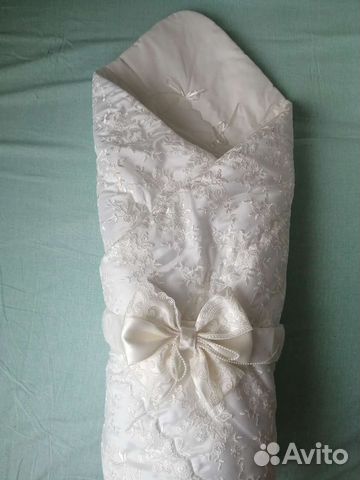 Конверт на выписку зимний для девочки