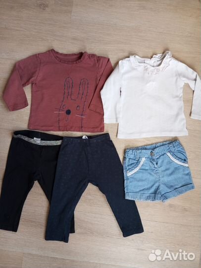 Одежда для девочки 80, 86