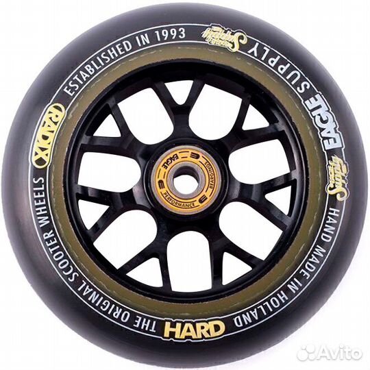 Колесо eagle Radix Chunky's 115mm Black-Black Soc5