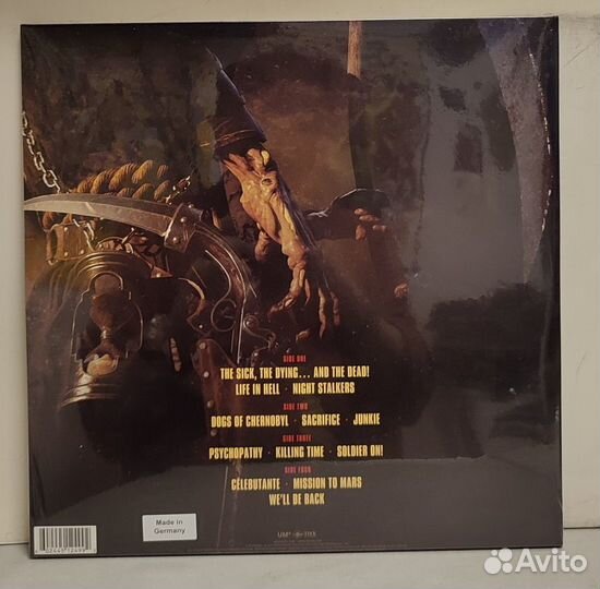 Megadeth The Sick, The Dying. And The Dead 2LP