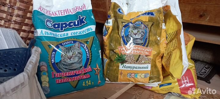 Наполнитель, лоток