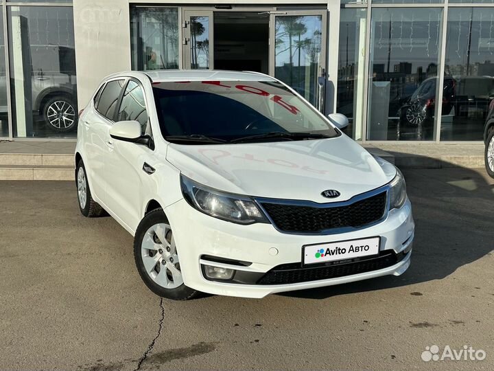 Kia Rio 1.6 МТ, 2015, 156 764 км