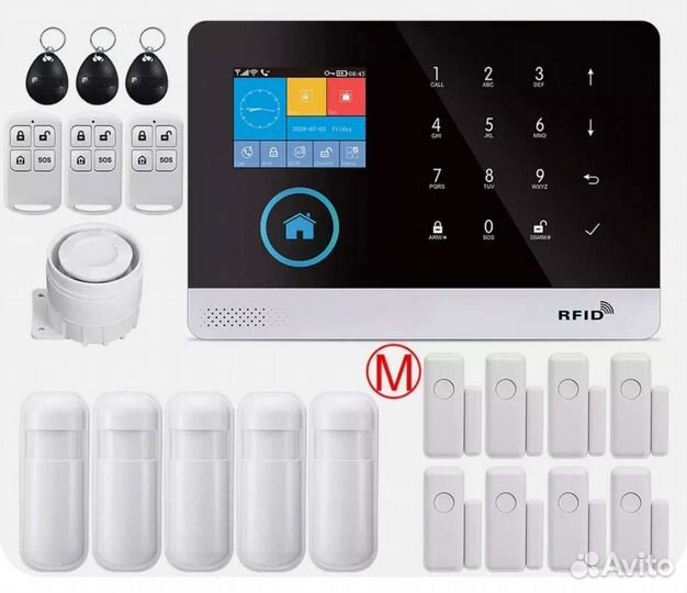 Gsm сигнализация для гаража, дома, квартиры