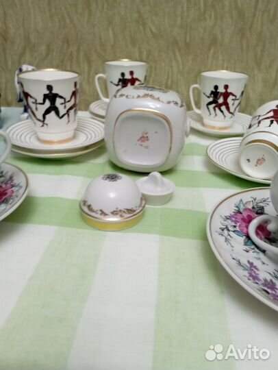 Чайно кофейный сервиз лфз СССР