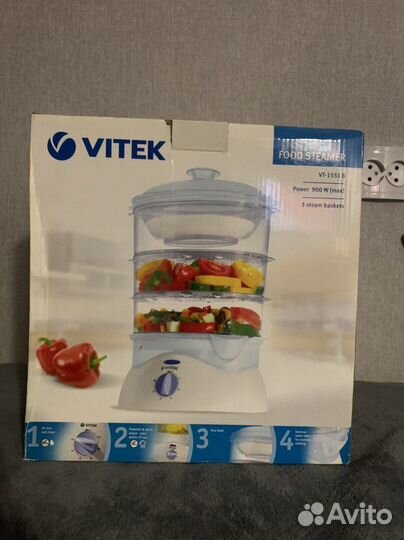 Пароварка vitek