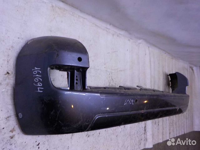 Бампер задний toyota land cruiser 120