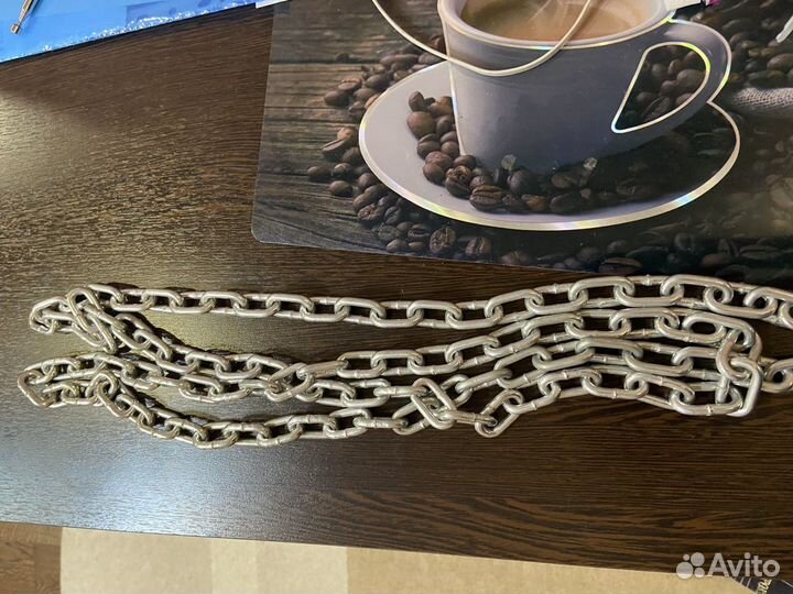 Цепь металлическая б/у
