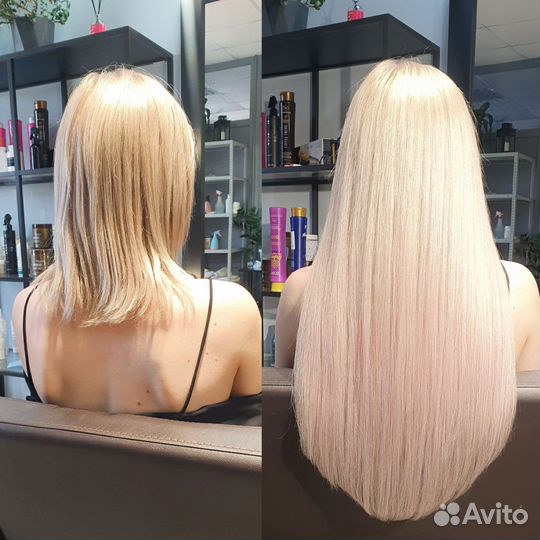 Наращивание волос. Горячее наращивание
