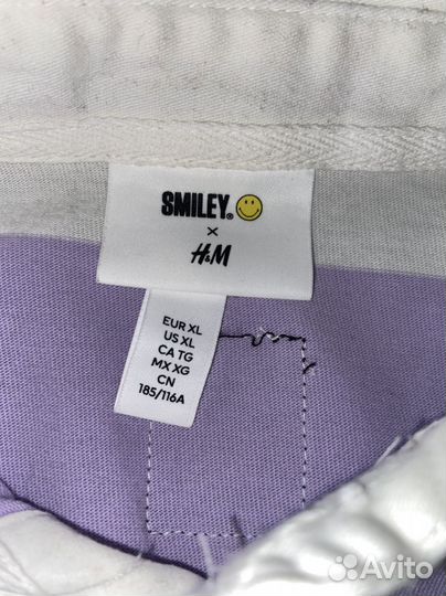 Поло с рукавами H&M x Smiley