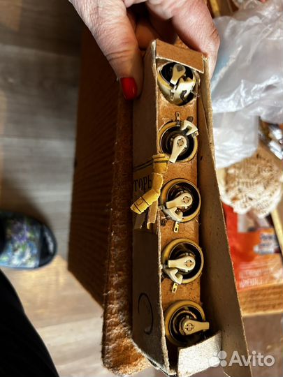 Потенциометры с проволочным нихровомым элементом