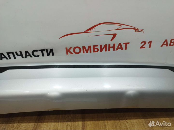 Накладка заднего бампера Mitsubishi Outlander 3