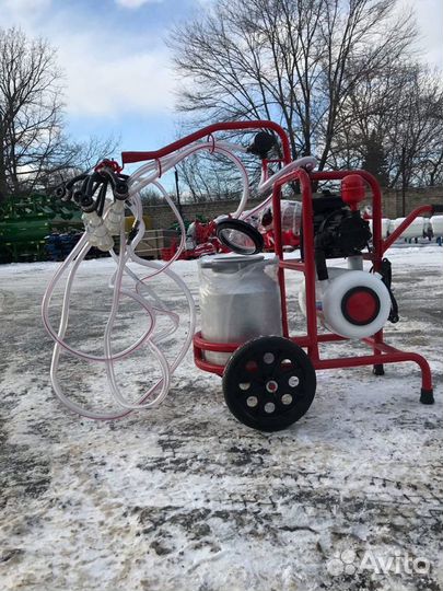 Доильный аппарат для коров и коз на 20-30л Турция