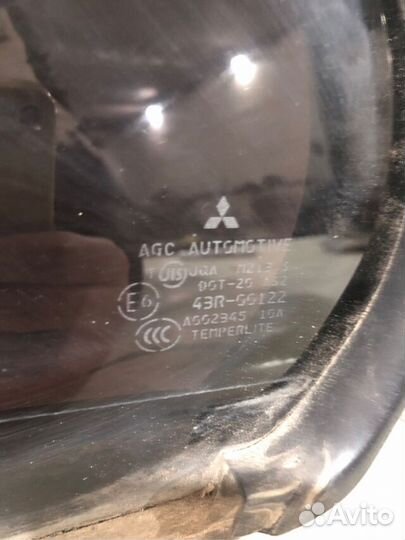 Форточка двери задняя левая mitsubishi lancer X X