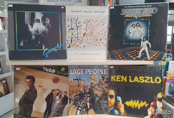 Винил,оригинальные издания 70х-80х-90х (апрель)