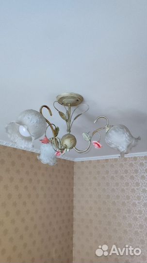 Люстра подвесная потолочная
