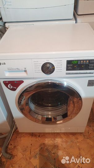 LG 5кг. Прямой привод. Доставка/Установка/Гарантия