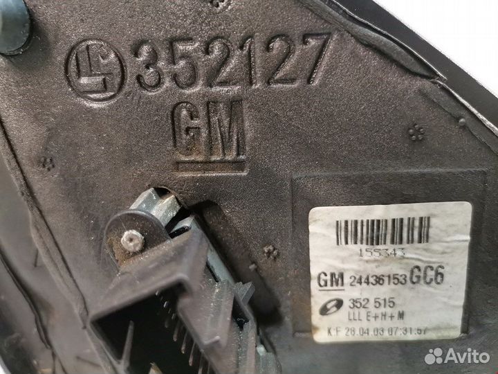 Зеркало боковое левое для Opel Signum 13253333