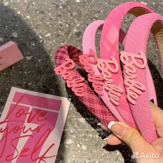 Сумка, ободок, заколка Барби