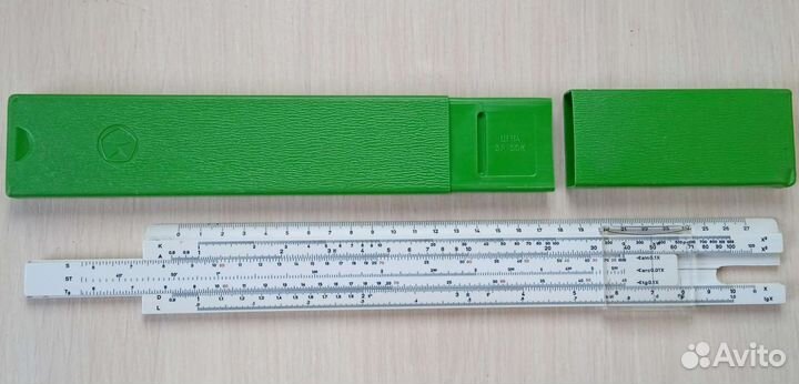 Логарифмическая линейка 1978 г