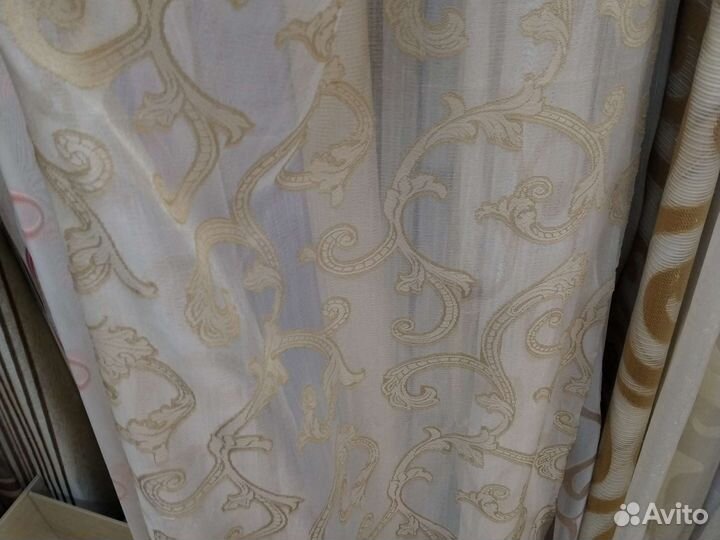Шторы тюль новые