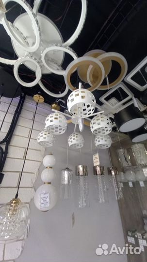Люстра потолочная в стиле лофт