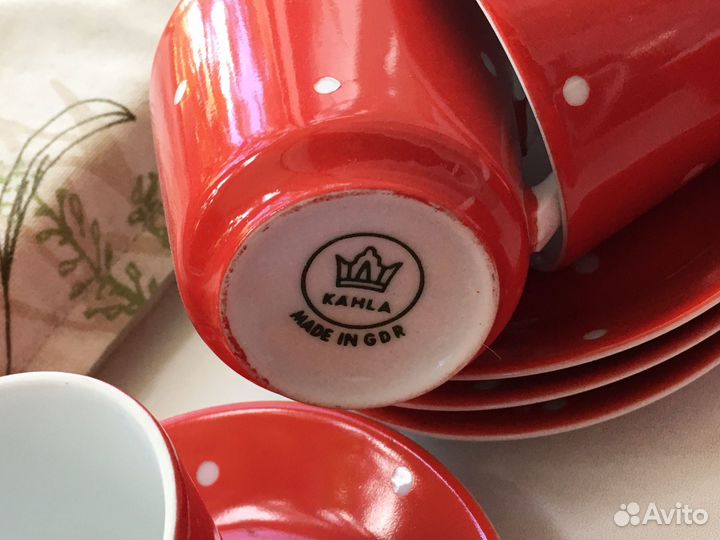 Кофейный сервиз гдр Kahla