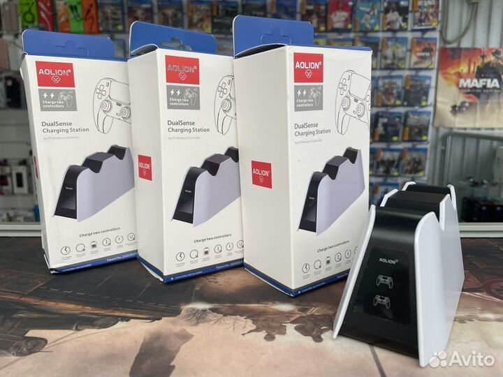 Зарядное устройство для геймпадов DualSense PS5