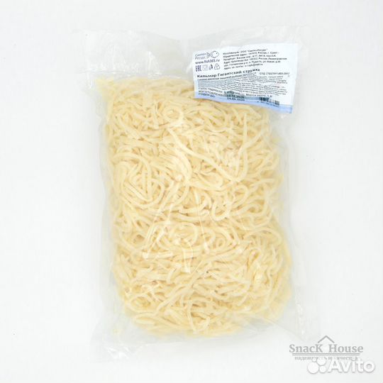 Кальмар сушеный, стружка 1кг