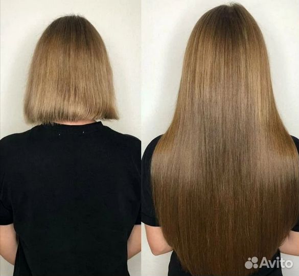 Микрокапсульное наращивание волос