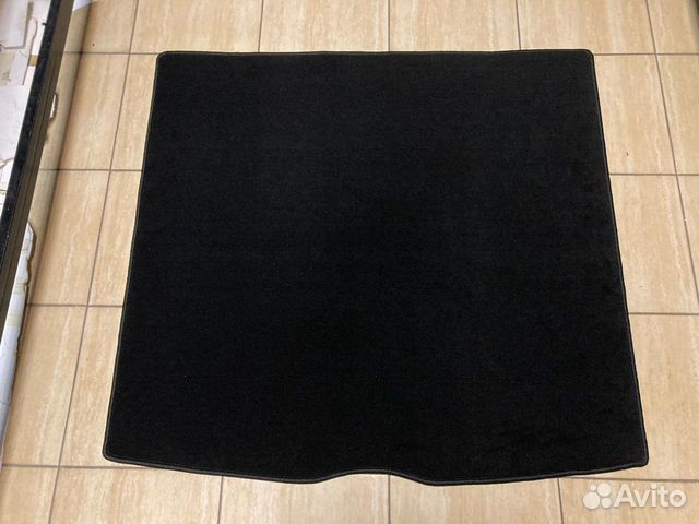 Коврик ворсовый в багажник Мерседес гле